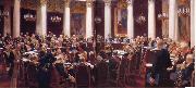 Formal Session of the State Council Held to Hark its Centeary on 7 May 1901,1903 Ilya Repin